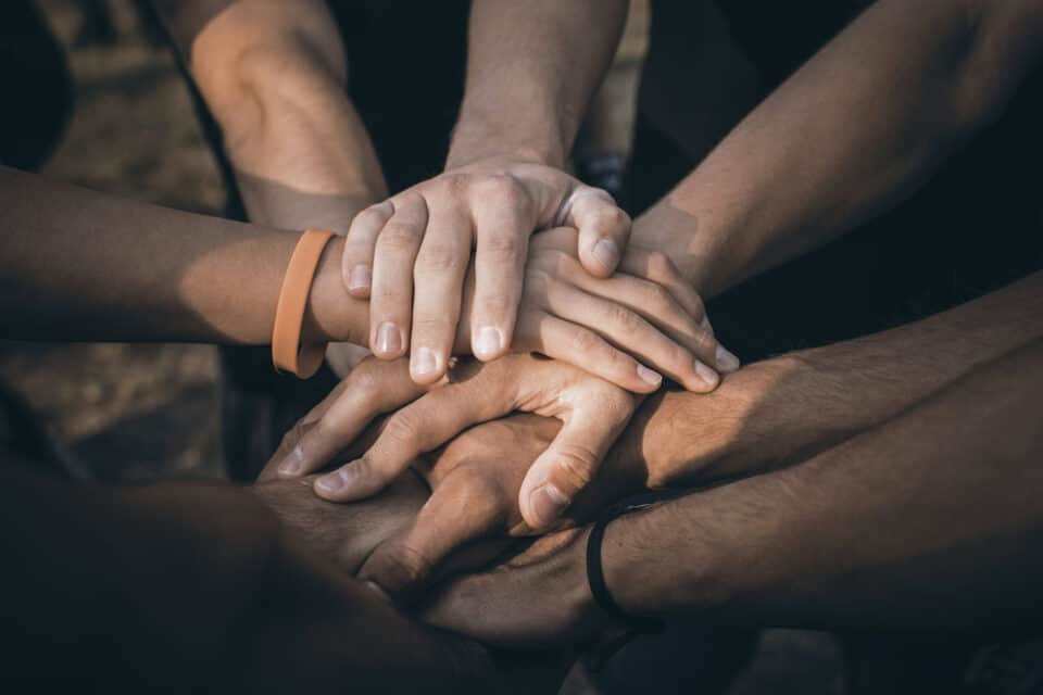 Joining Hands in Support