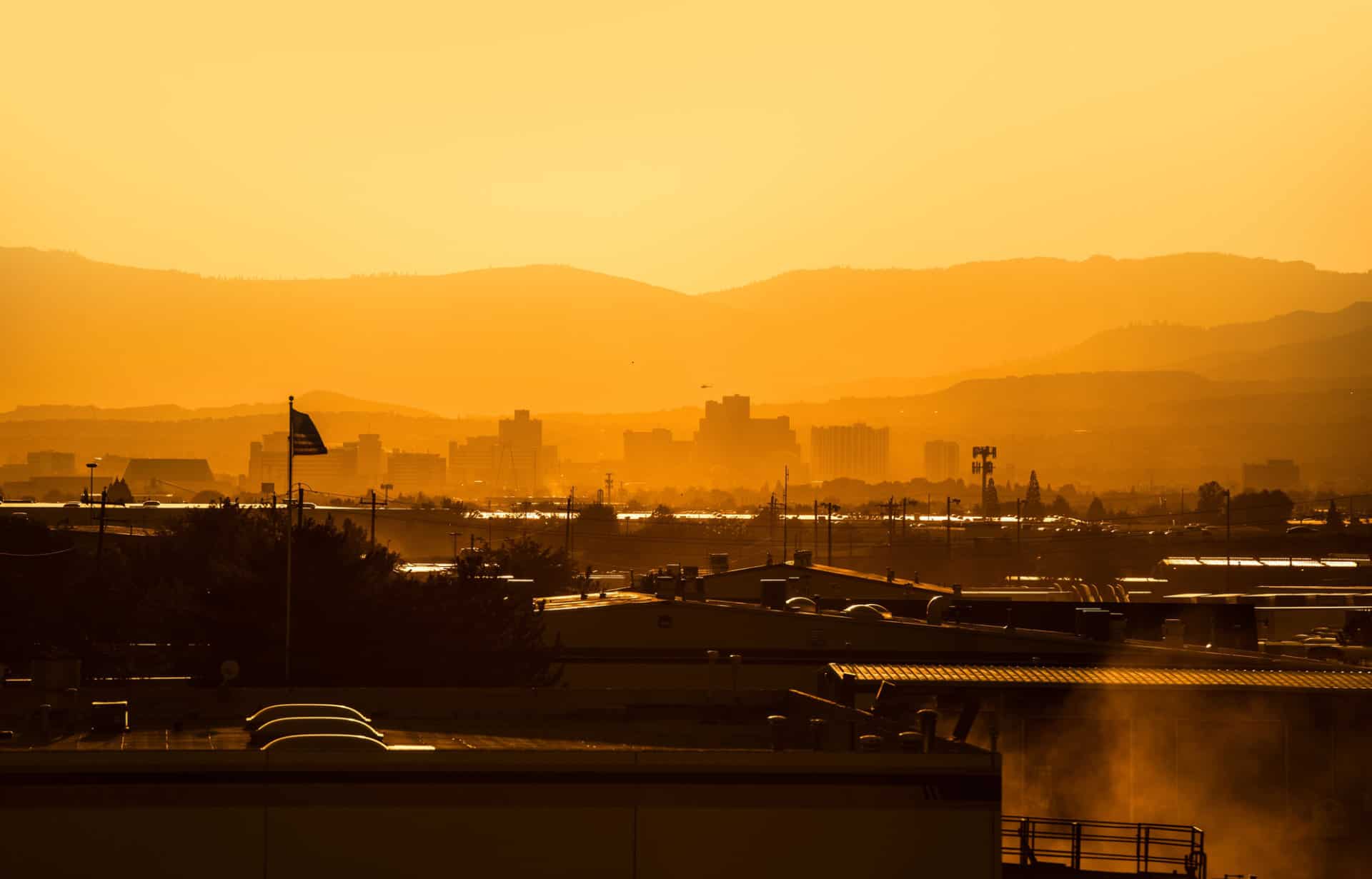 Sunset in Reno Nevada